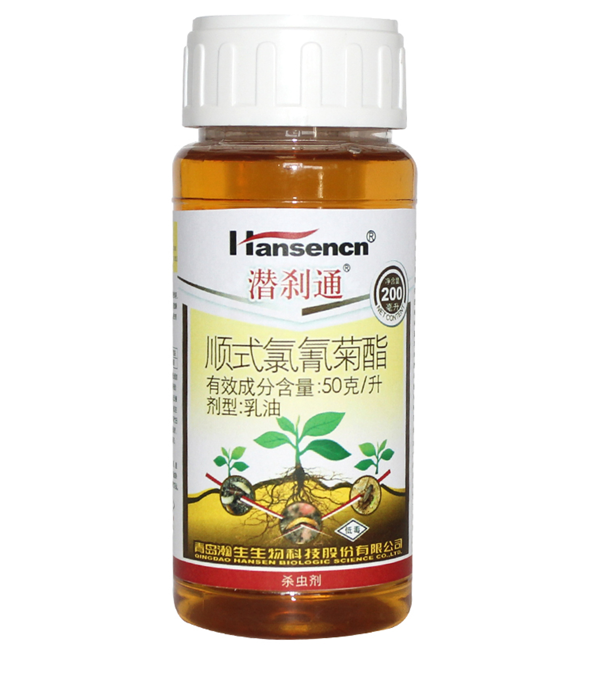 潜刹通（50克/L顺式氯氰菊酯微乳剂）